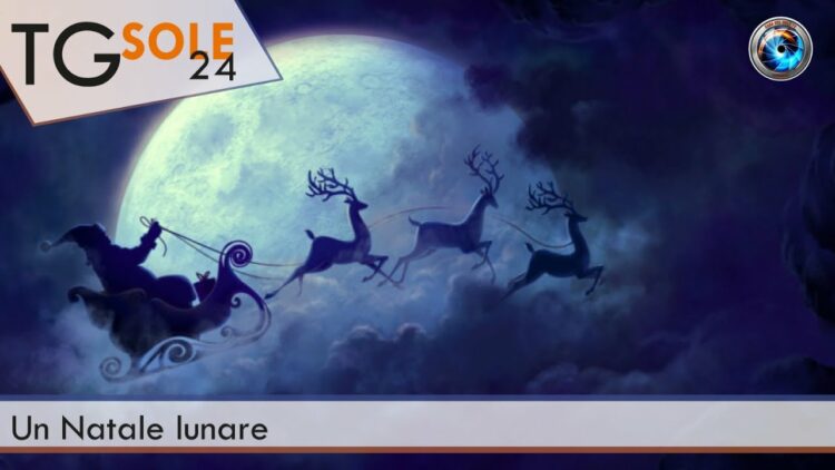 TgSole24 – 23 dicembre 2020 – Un Natale lunare