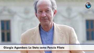 Giorgio Agamben Lo Stato come Ponzio Pilato