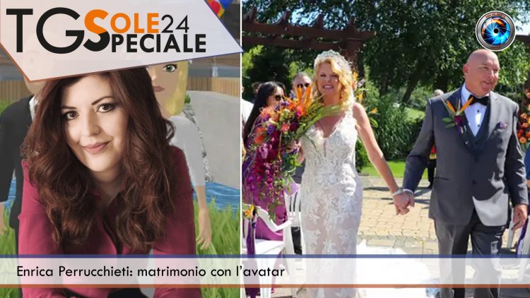 Enrica Perucchietti matrimonio con l’avatar