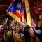 Image: FILE PHOTO: People react to results in Catalonia’s regional elections at a gathering of the Catalan National Assembly (ANC) in Barcelona