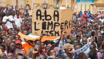 Pro-junta protesters in Niger rally against ECOWAS sanctions