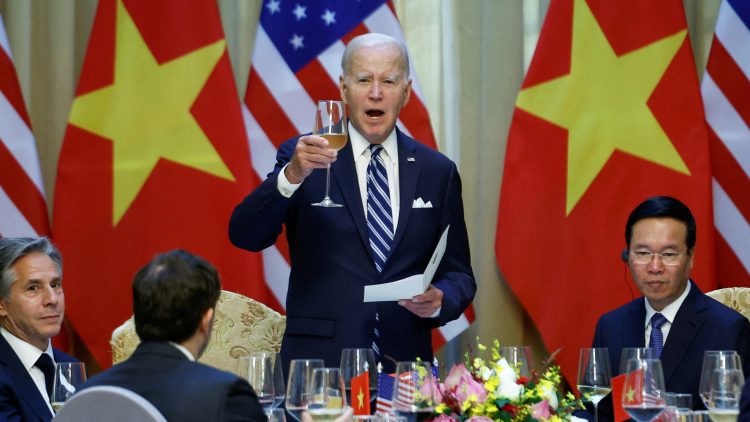 U.S. President Biden visits Vietnam