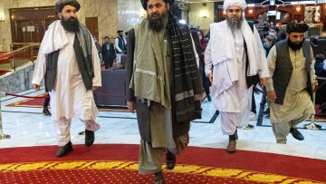 FILE PHOTO: Taliban’s negotiator Mullah Abdul Ghani Baradar attends the Afghan peace conference in Moscow