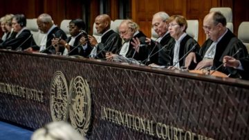 ICJ, sentenza storica contro Israele