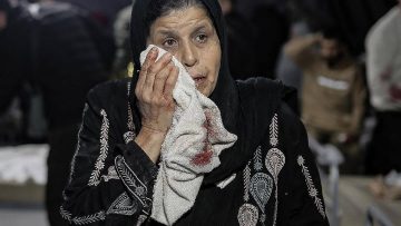 Rafah, piove l’inferno