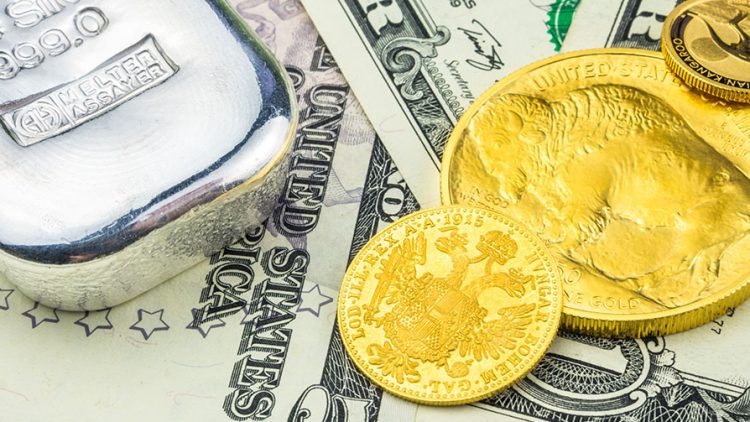 american dollar backed by gold and silver