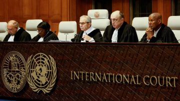 ICJ holds public hearings on the legal consequences of Israel’s occupation of the Palestinian territories, in The Hague