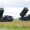 FILE PHOTO: German Patriot air defence system units are deployed at Vilnius airport
