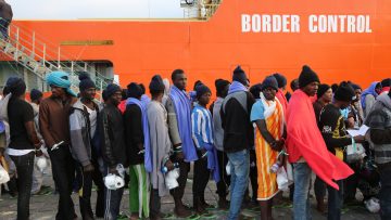 Italy. Arrival at Catania