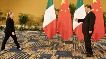 G20: bilaterale Italia – Cina