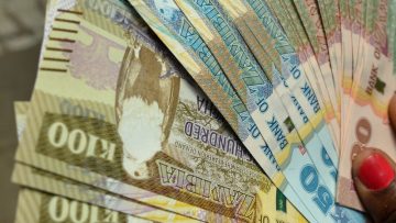 FILE PHOTO: Zambian currency, the Kwacha